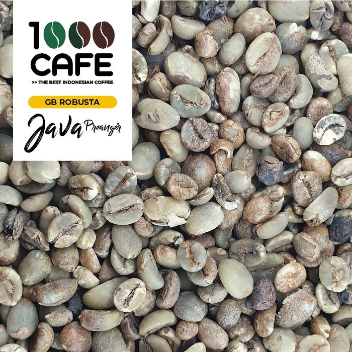 Jual [TERMURAH] GREEN BEAN JAVA PREANGER ROBUSTA 1 KG Shopee Indonesia