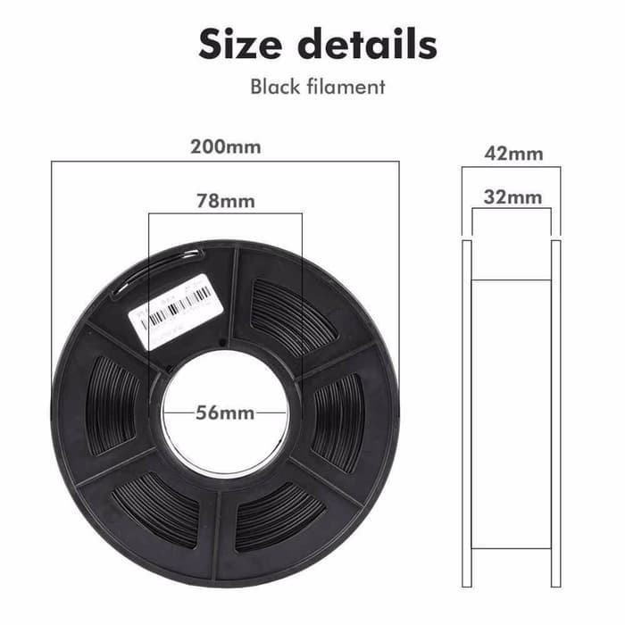 Tinta 3D Printer Filament PLA dan ABS Kualitas Bagus