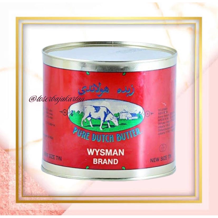 

Mentega Wijsman/Wisman/Wysman Dutch Butter 454 Gram