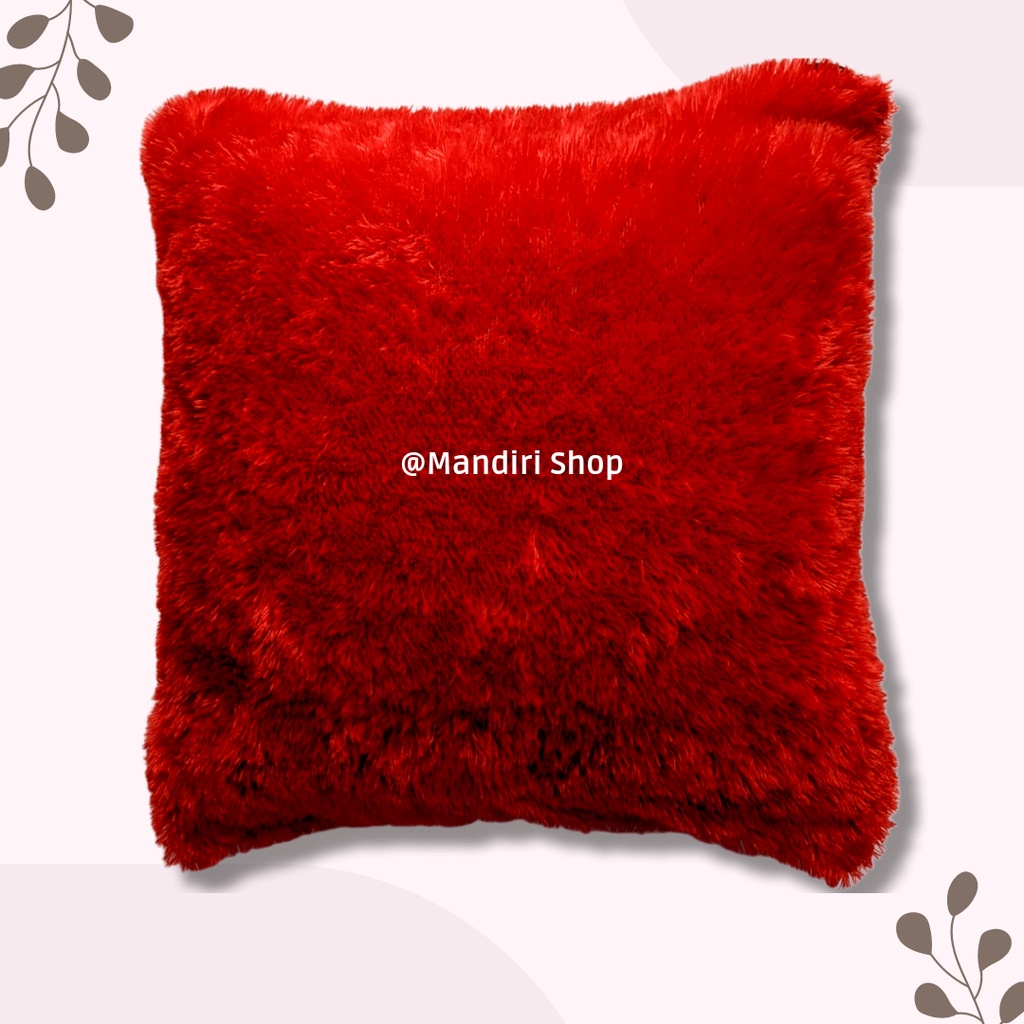 SARUNG BANTAL SHOFA BULU LASFUR UKURAN 40X40 SARUNG BANTAL SHOFA