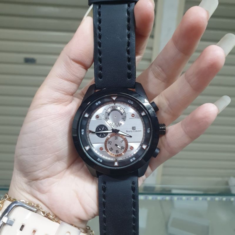 Jam Tangan Pria Bruno Cavalli Original Tahan Air