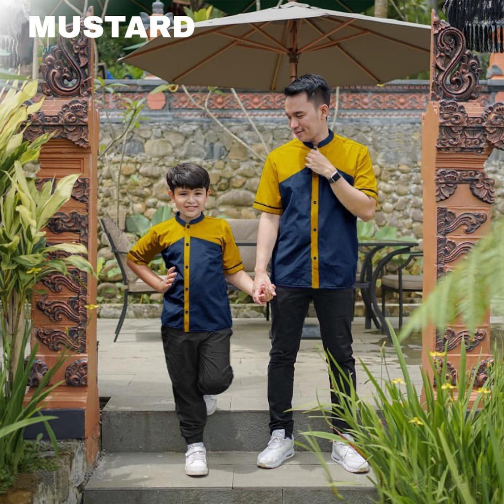 COUPLE KOKO FARAZ FASHION AYAH ANAK / PAKAIAN ATASAN MUSLIM SEPASANG / BAJU MUSLIM TERLARIS