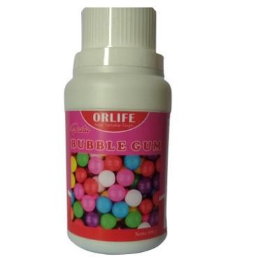 

✨READY STOK✨ ORLIFE PINK GUM 100gr / Perisa Orlife RASA Permen Karet VIRAL