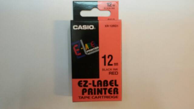 Pita / Label Printer Casio 12mm # EZ Label Tape Casio #