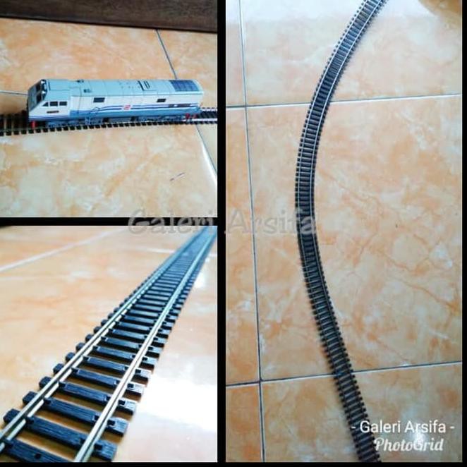 FV Rel Flexible Track Atlas Miniatur Kereta Api Skala HO ➫ ❂