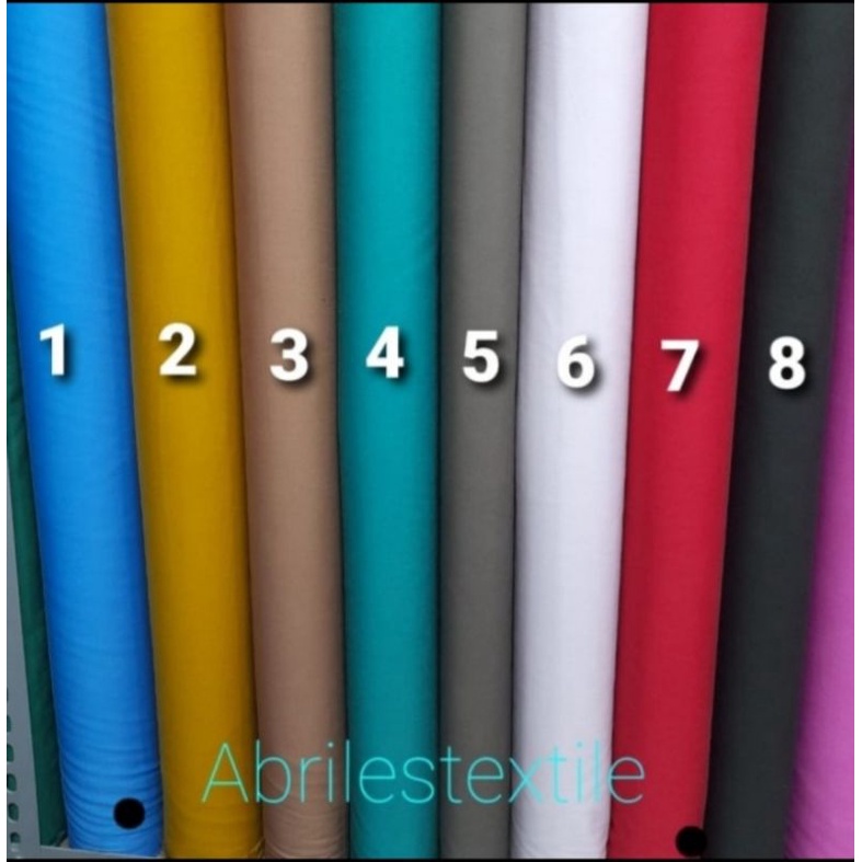 katun jepang/katun tokai/katun poplin/katun polos/kain