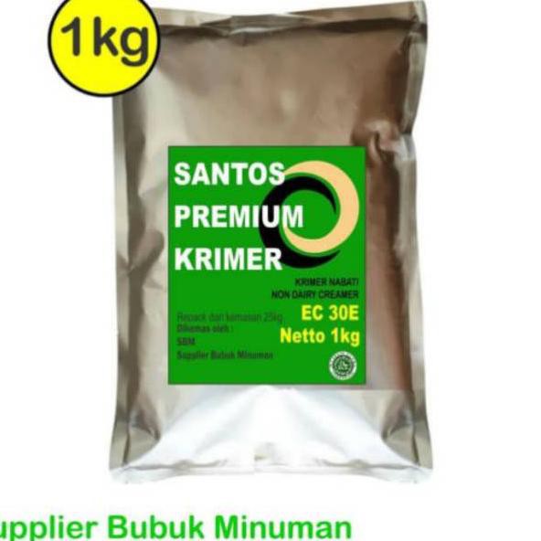 

SPESIAL Krimer Santos Premium Non Dairy Creamer NDC EC 30E Repack 1kg