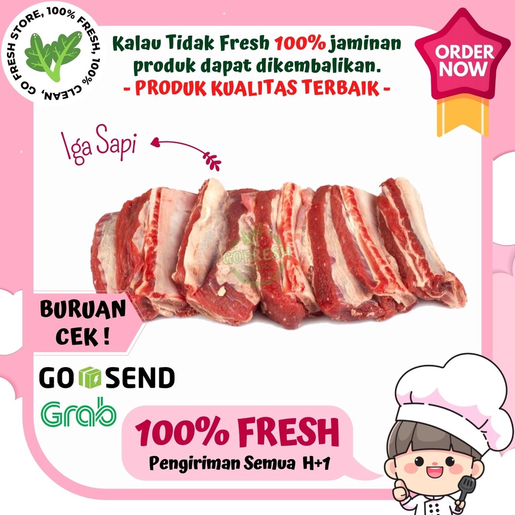 

IGA DAGING SAPI KUALITAS PREMIUM SEGAR FRESH MURAH