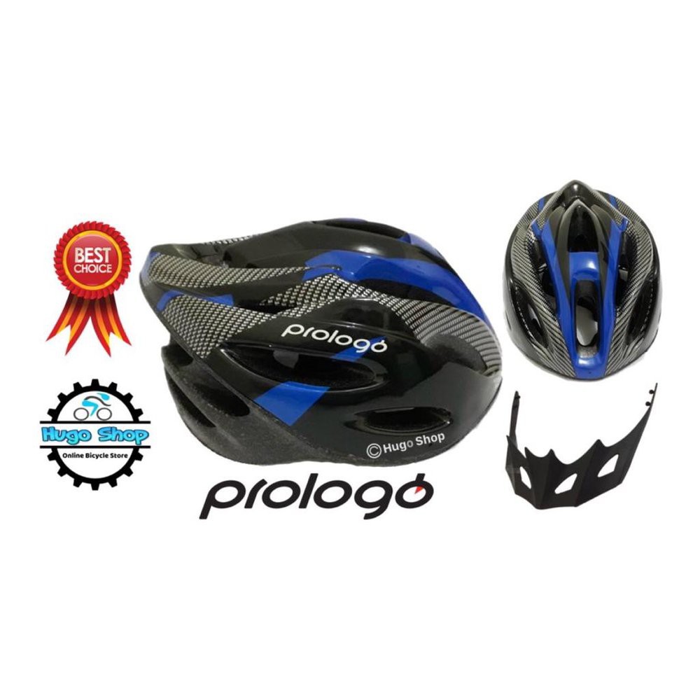 Helm Sepeda Prologo Chicago Blue Berkualitas
