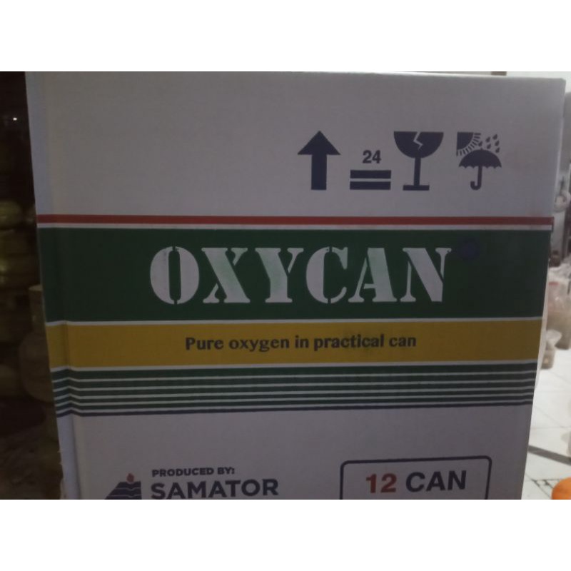 OXYCAN GREEN OKSIGEN KALENG 500CC