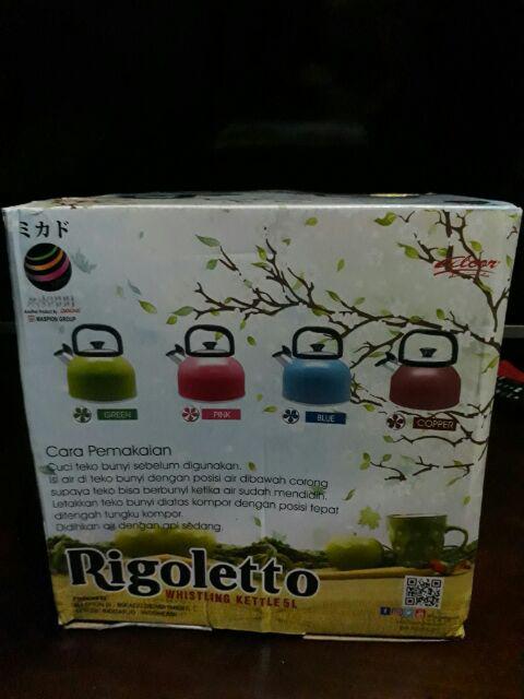 Teko Rigoletto Maspion 5 Liter / Teko Bunyi Alcor Maspion