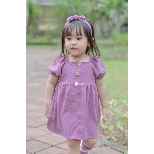 RACHIDKIDS / DRESS ANAK LUCU / DRESS ANAK MURAH / CLARA DRESS