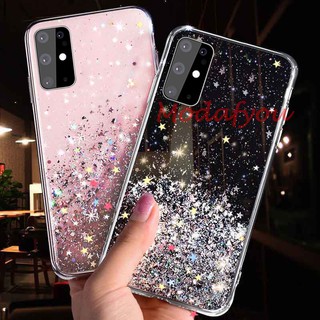 Bintang Perak Foil Glitter Case Samsung Galaxy A21S A11
