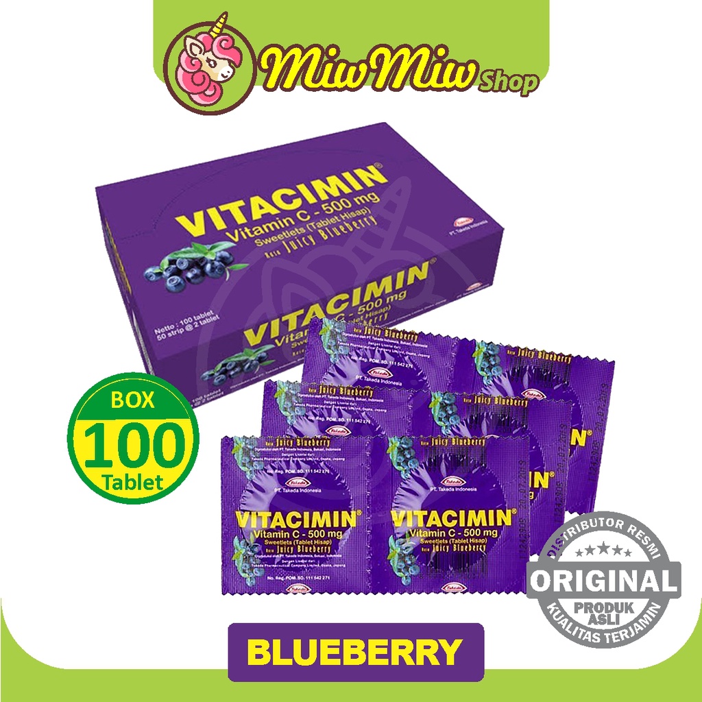 Vitacimin 1 box isi 100 tablet