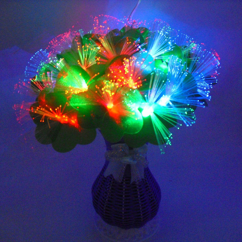 Original Flower Fiber Led (Vas Bunga Fiber Optic Led Light), Beautiful