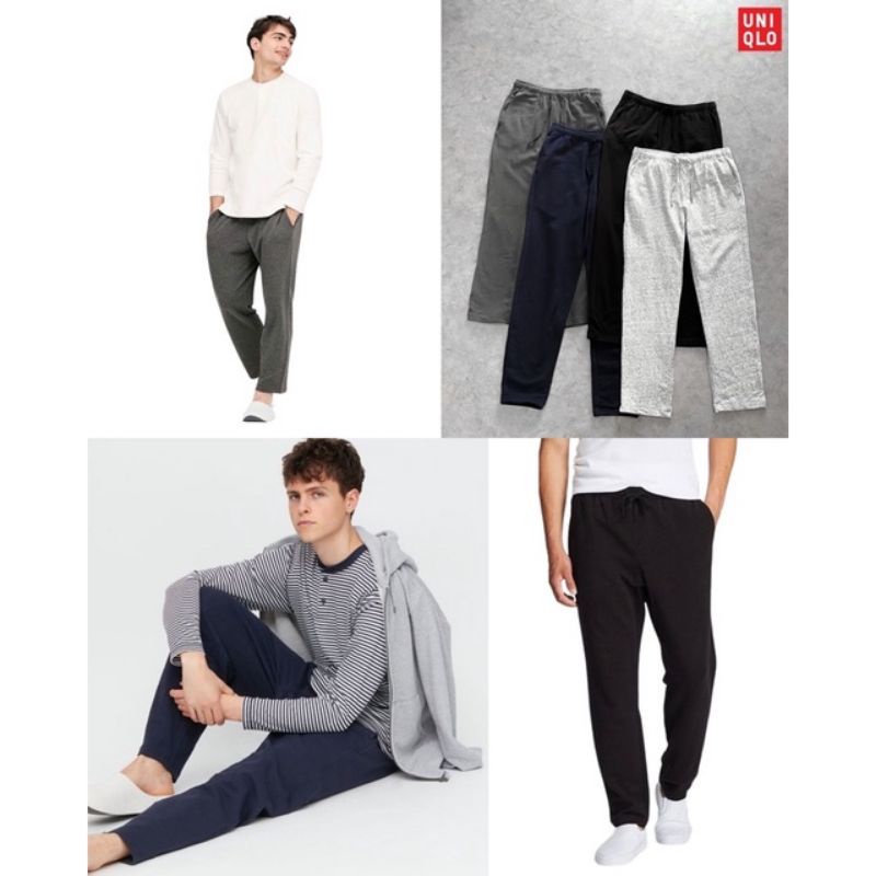 uniqlo ultra strech relax - celana training pria - celana panjang uniqlo