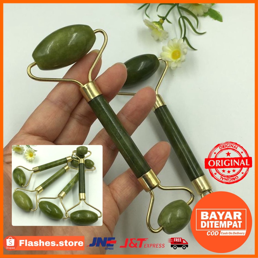 Natural Jape Guasha Jade Roller/ Face Massage