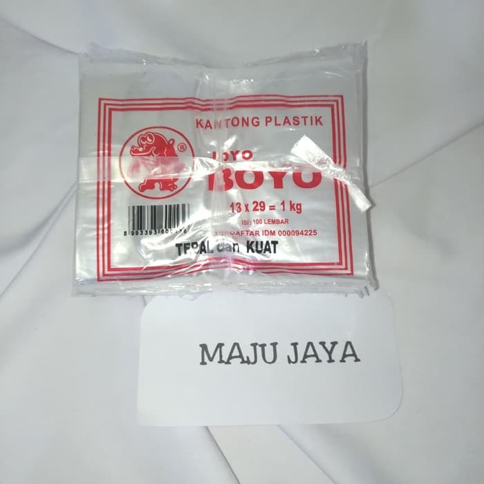 Kantong Plastik Joyo Boyo Ukuran 13x29 Satu Ikat 5 Bungkus Shopee Indonesia