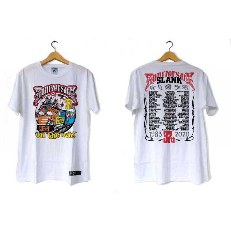 T-SHIRT SLANK - BAJU SLANK - KAOS SLANK ANNIVERSARY - IWAKGACORRR_STORE