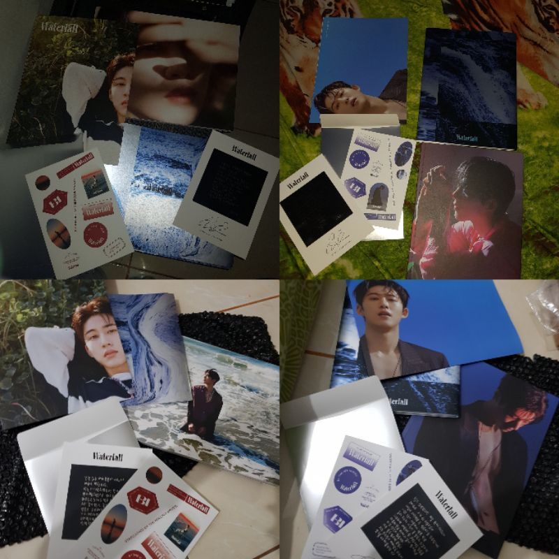 Ready Album Only Hanbin B.I Waterfall Seaside illa illa