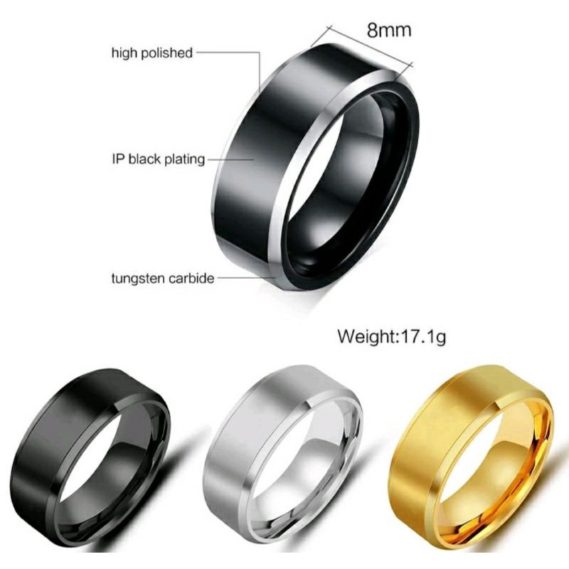 Cincin titanium asli