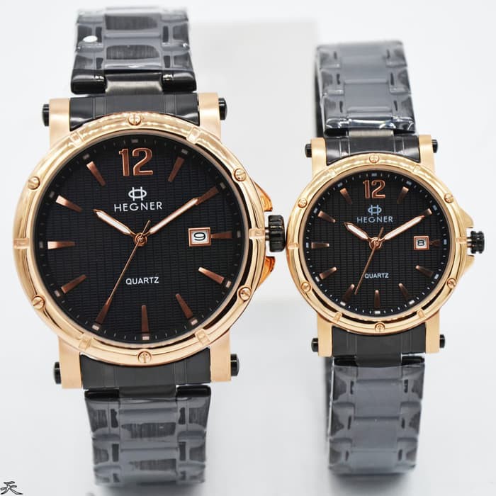 Jam Tangan Couple Original - Hegner 431-1
