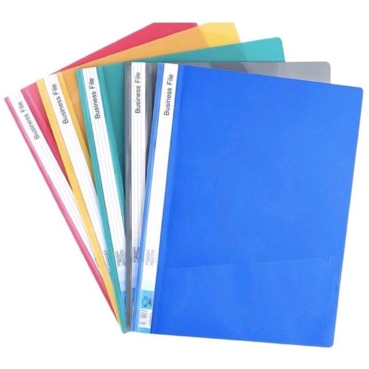 

Business File / Map Plastik ukuran F4 (4 pcs / 4 warna)