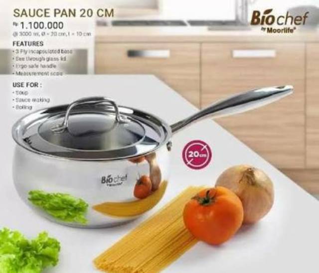 BIOCHEF SAUCE SAUTE FRYING PAN MOORLIFE