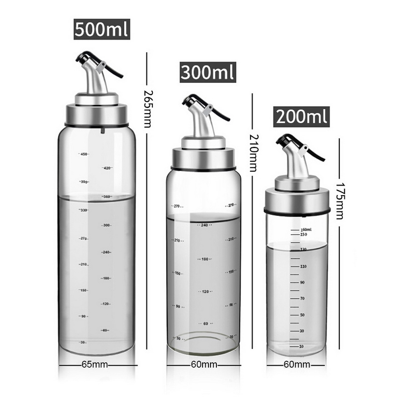 Pourer Bottle / Olive Oil Vinegar Bottle/ Botol Minyak dg Pourer/ Botol Oil Kaca/ Oil Bottle