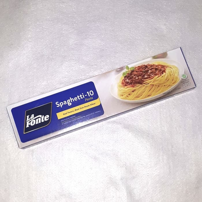 [HALAL] La Fonte Spaghetti -10 Pasta 225gr