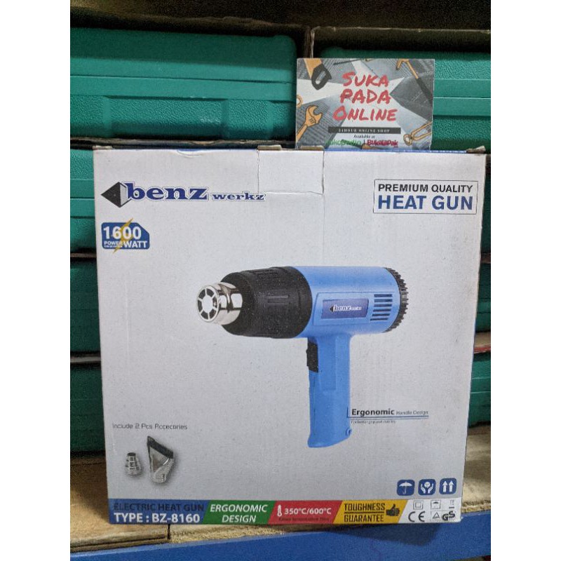 Heat gun hot gun Benz 1600watt murah