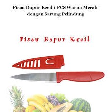 Pisau Merah Kecil Pisau Dapur Kecil