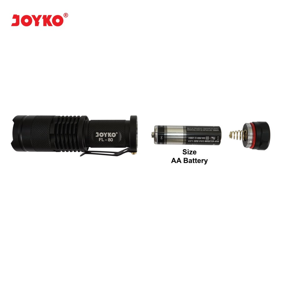 LED Flashlight / Senter LED Joyko FL-80