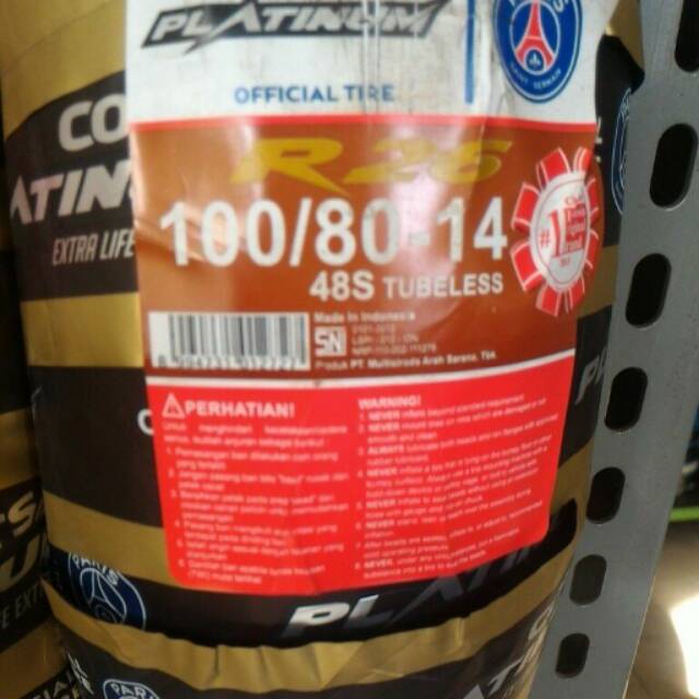 Corsa Platinum R26 uk. 100/80 - 14