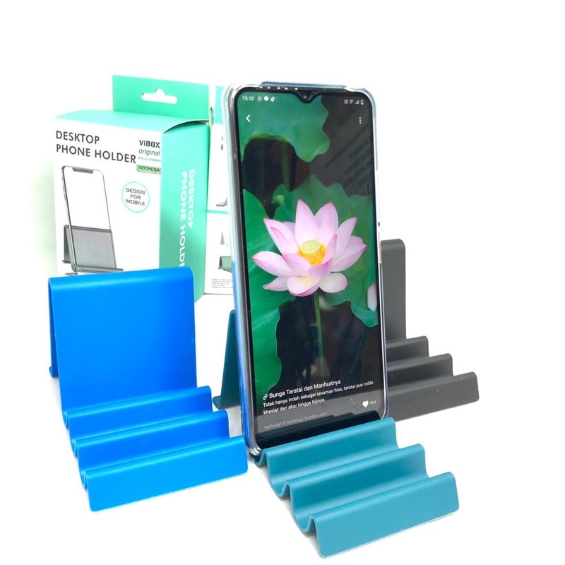 PROMO UNIVERSAL PHONE STAND 3TINGKAT VIBOX ORIGINAL HD48 HOLDER MULTY FUNGSI PREMIUM HD-48