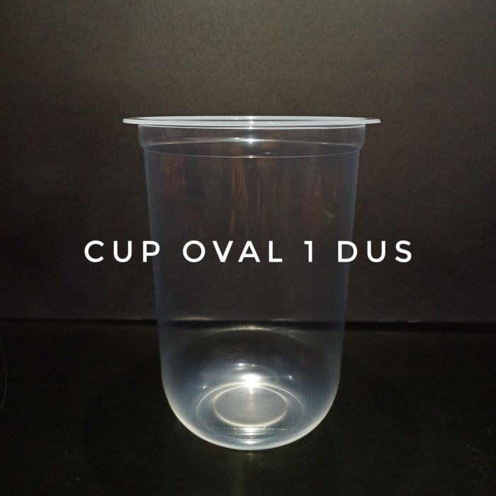 ( 1 dus ) Cup oval 16 oz Merk BSM