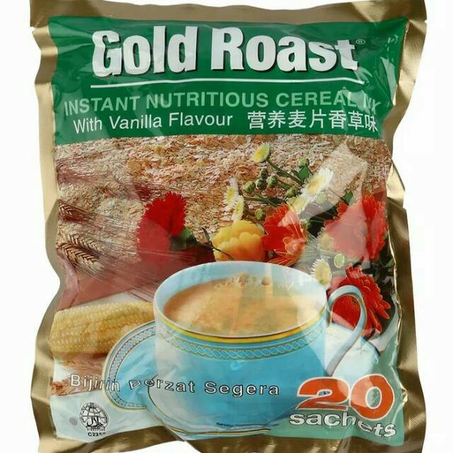 

Gold Roast Vanilla Instant Nutritious Cereal X 20 Sachets Sereal