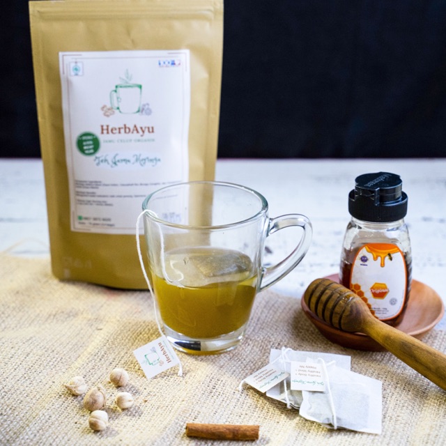 

Teh Jamu Moringa | Good Night Herb | 2 weeks herb | HerbAyu Jamu Celup Organik
