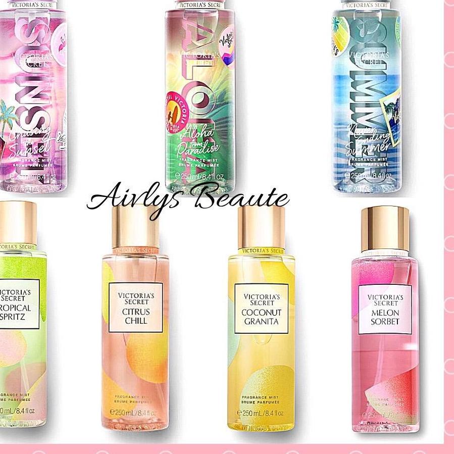 [TERBARU LIMITED EDITION] Parfum Bodymist VS 250mL PerfectEscape | SummerSpritzer