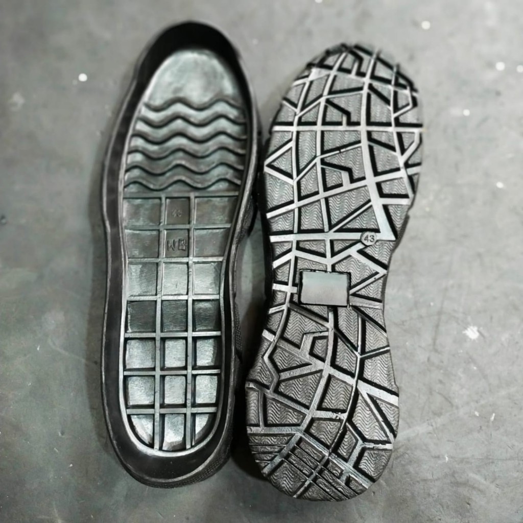 Outsol Weba Bahan Karet Berkualitas Anti Slip Kuat Dan Kokoh Untuk Sepatu Boots PDL