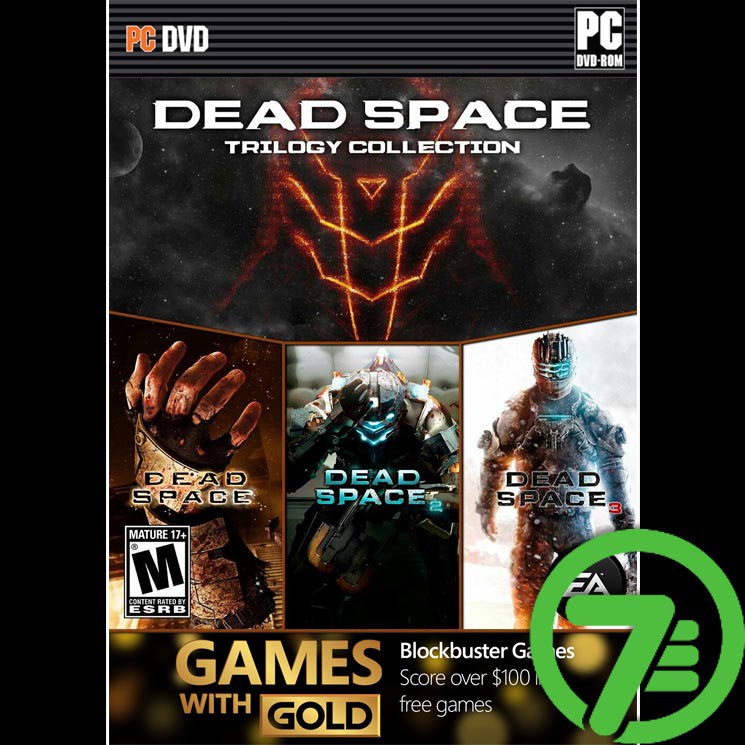 Dead Space Trilogy Collection Dead Space 1 2 3 Dvd Game Pc Shopee Indonesia