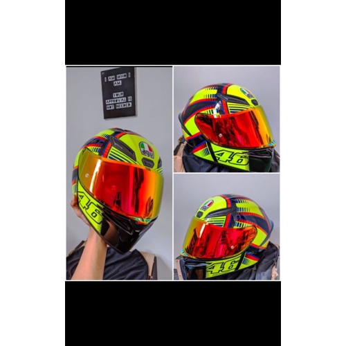 HELM AGV K1 SOLELUNA ORIGINAL EURO FIT SECOND LIKE NEW MULUS