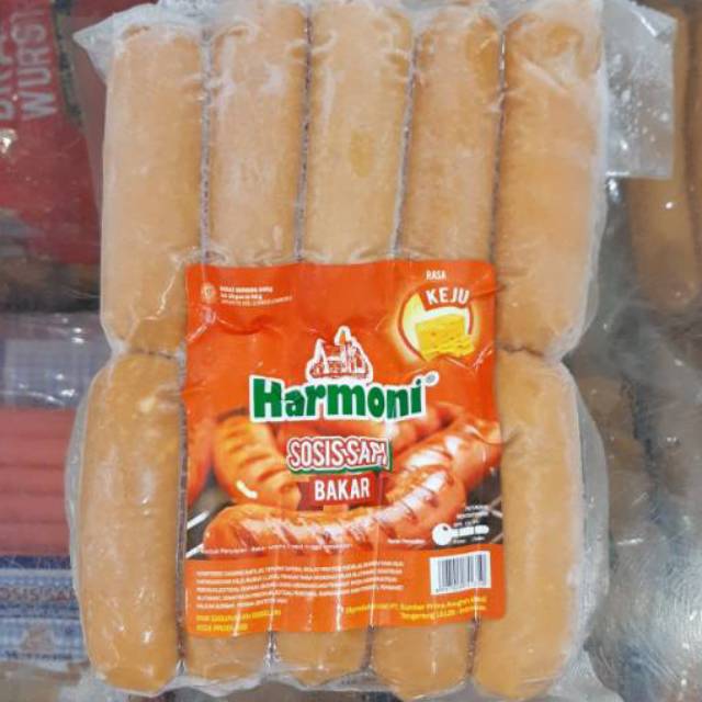 HARMONI SOSIS BAKAR SAPI KEJU 500GR ISI 10