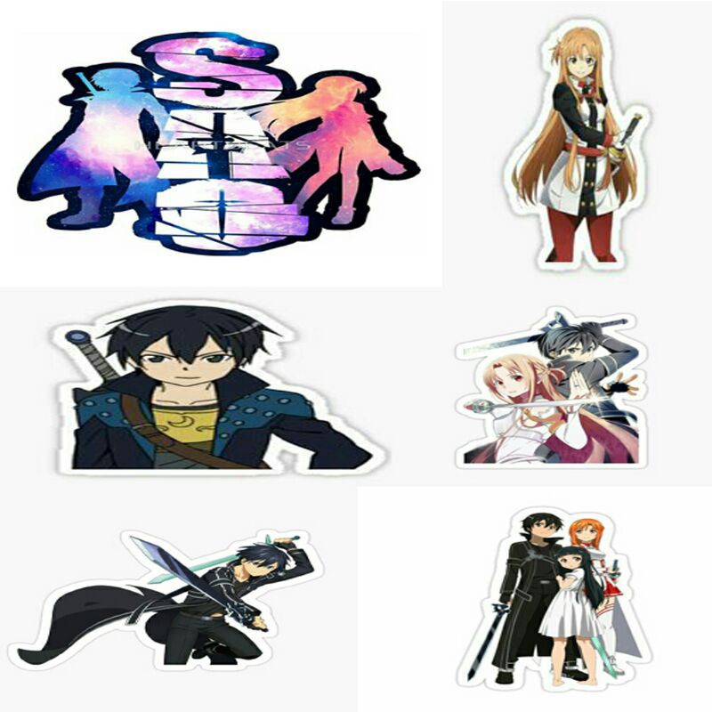 

Sticker Cutting Tema Sword Art Online