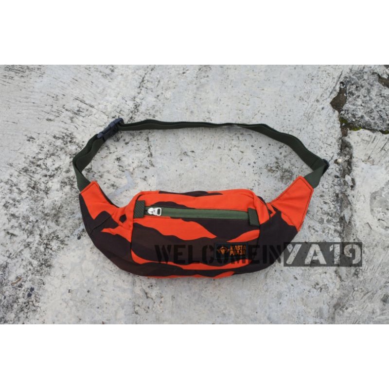 Waistbag Pemuda Pancasila / Tas Pinggang Loreng Pemuda Pancasila/ Tas Pinggang Pria