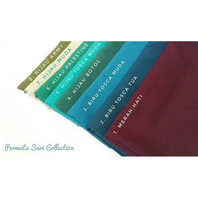 (PROMO BUY 1 GET 1) Pashmina Khimar / Kerudung / Jilbab Wolfis / Wolvis / Wool Peach