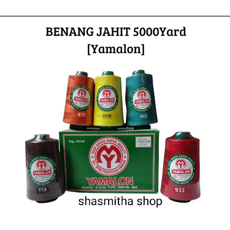benang jahit YAMALON 5000 yard