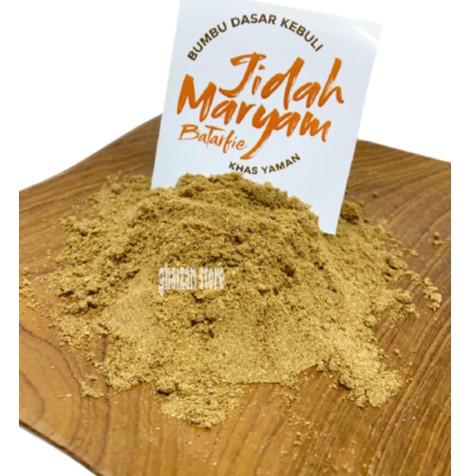 

Bumbu Dasar Kebuli 250 Gram Bubuk Khas Yaman Bumbu Rempah Kapol India Bukan Mandhi Briyani