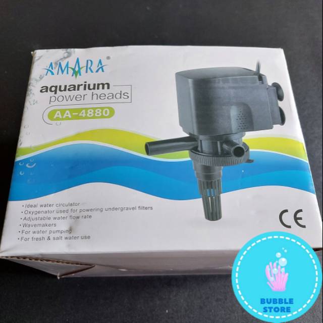 POMPA AKUARIUM AA-4880 / MESIN AQUARIUM AMARA AA 4880 / POWER HEADS