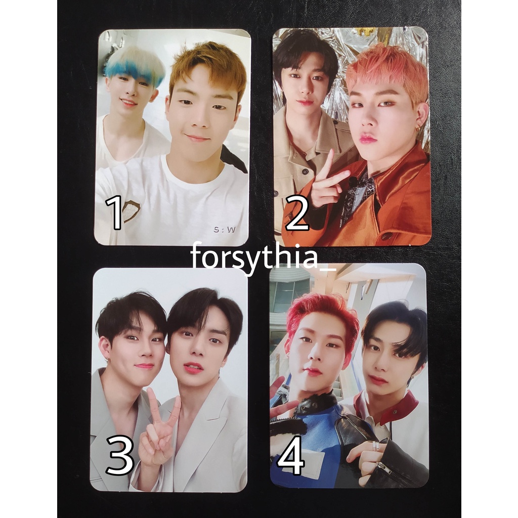 [Ready] Photocard Monsta x Shownu Jooheon Unit Minhyuk Hyungwon